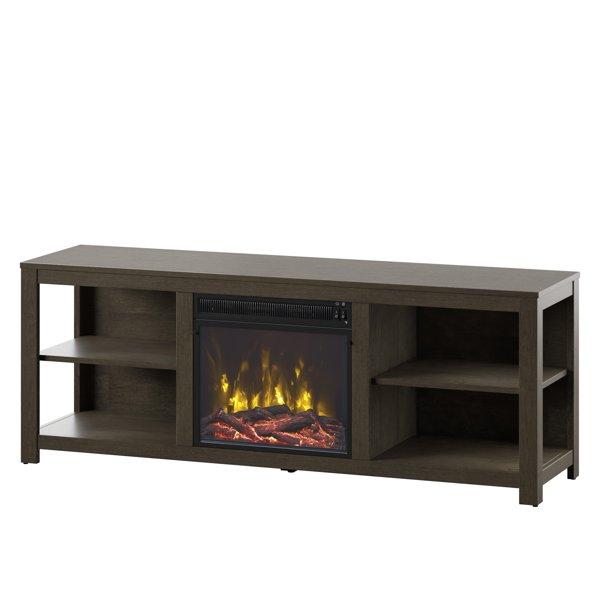 Small Tv STand with Fireplace Electric